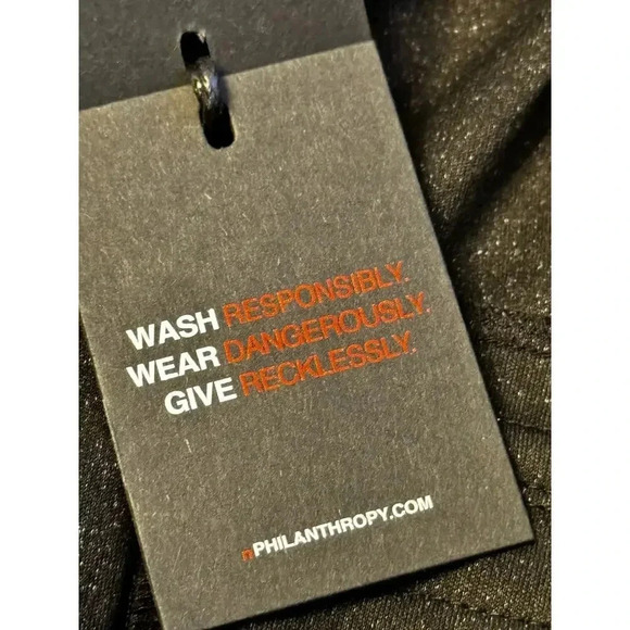 n:Philanthropy Revolve Faux Vegan Leather Joggers Women’s S NWT - Picture 10 of 14